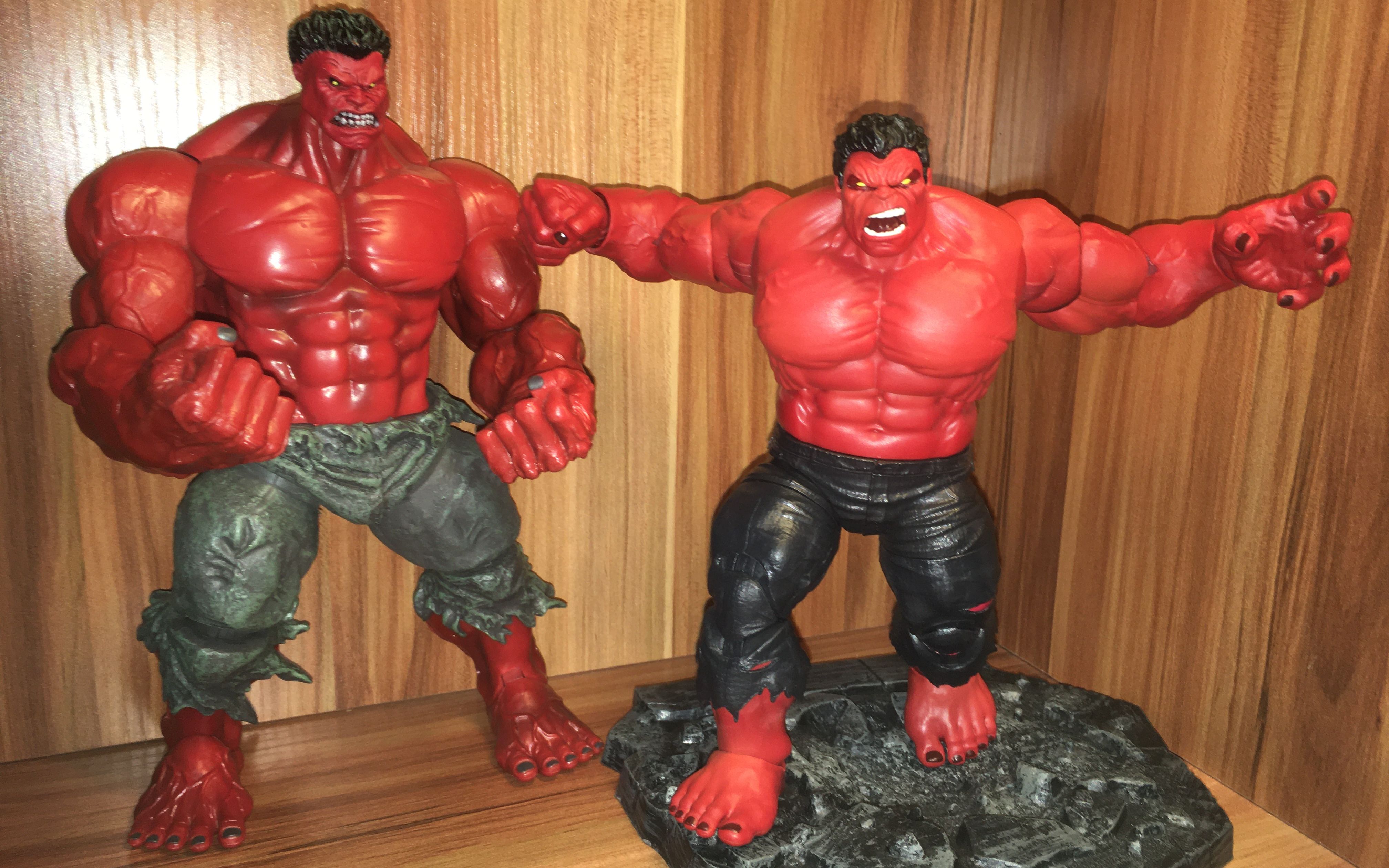 【咕噜爱玩】17期 ml红浩克 可动和造型的完美结合 marvel legends