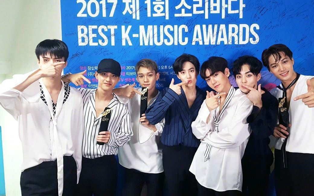 exosoba颁奖典礼现场版舞台以及大赏cut