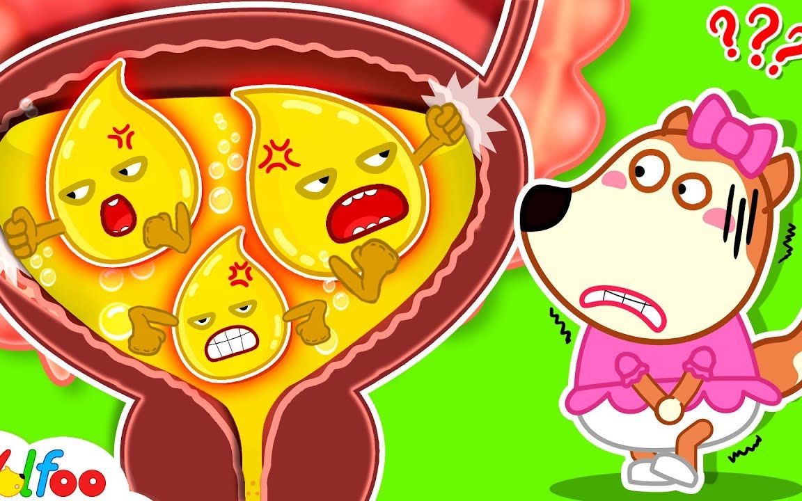 [图]【Wolfoo儿童动画】Kids Stories About Potty Training With Wolfoo与沃福一起进行如厕训练的儿童故事