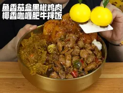 Télécharger la video: 鱼香茄盒黑椒鸡肉椰香咖喱肥牛拌饭