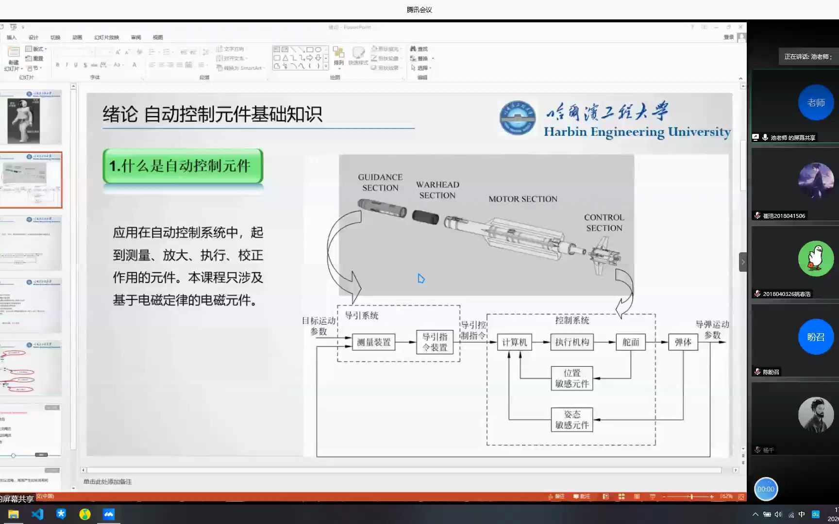 自控元件期末复习哈工程哔哩哔哩bilibili