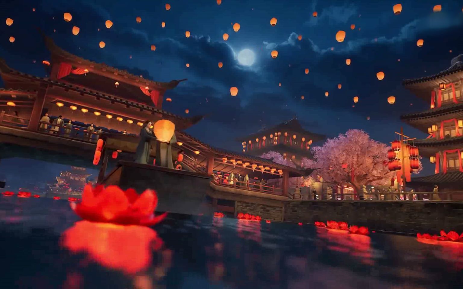 【凡人修仙传】跟着韩立逛灯会,这漫天的明灯和烟花,是经费在燃烧啊!