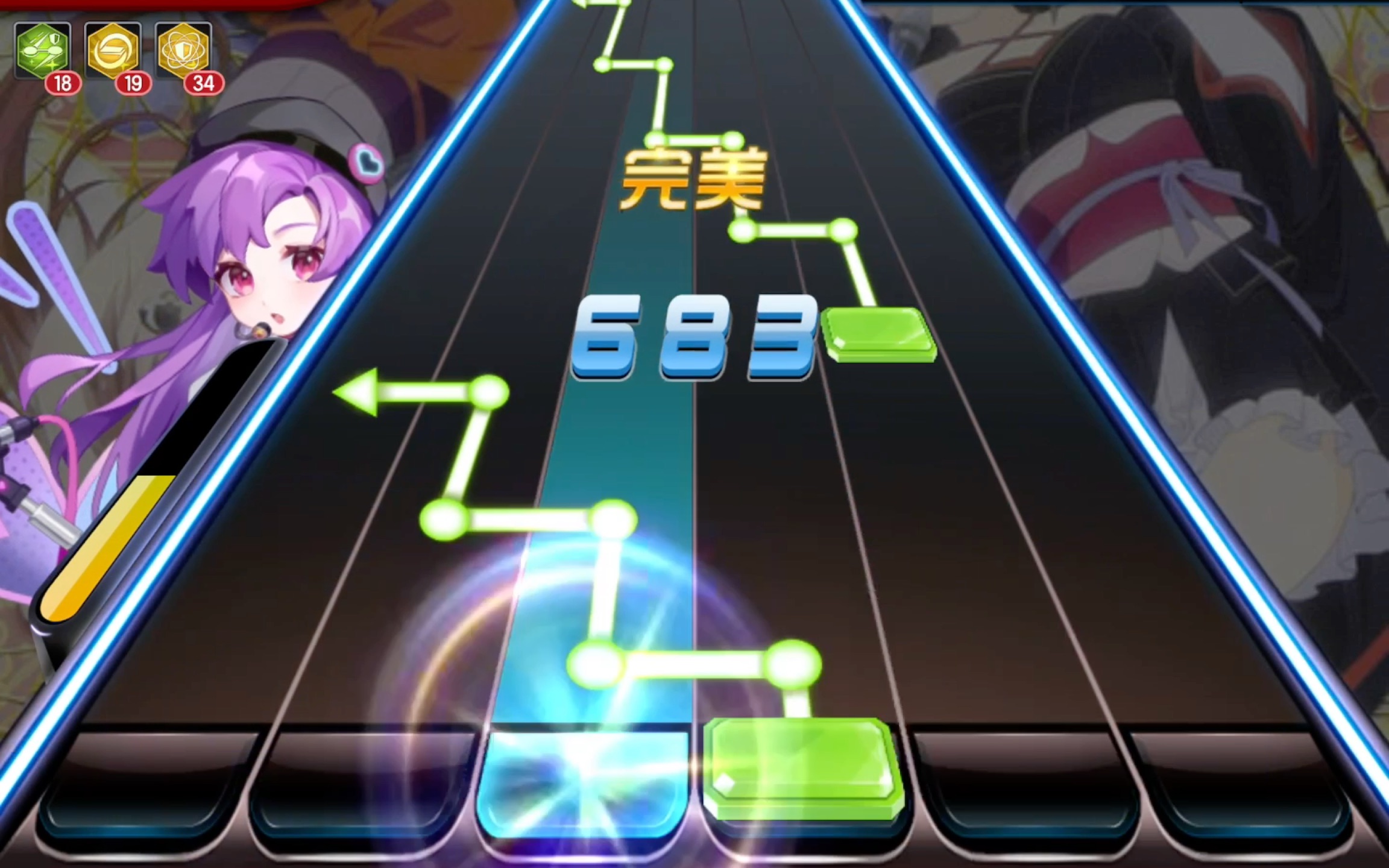 节奏大师 旋转吧!雪月花 6khd lv.10 sss