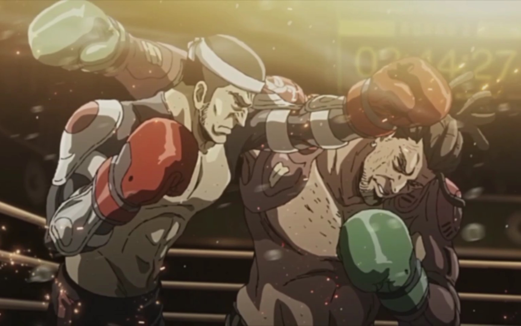 [图]Megalo Box第二季第三集战斗剪辑