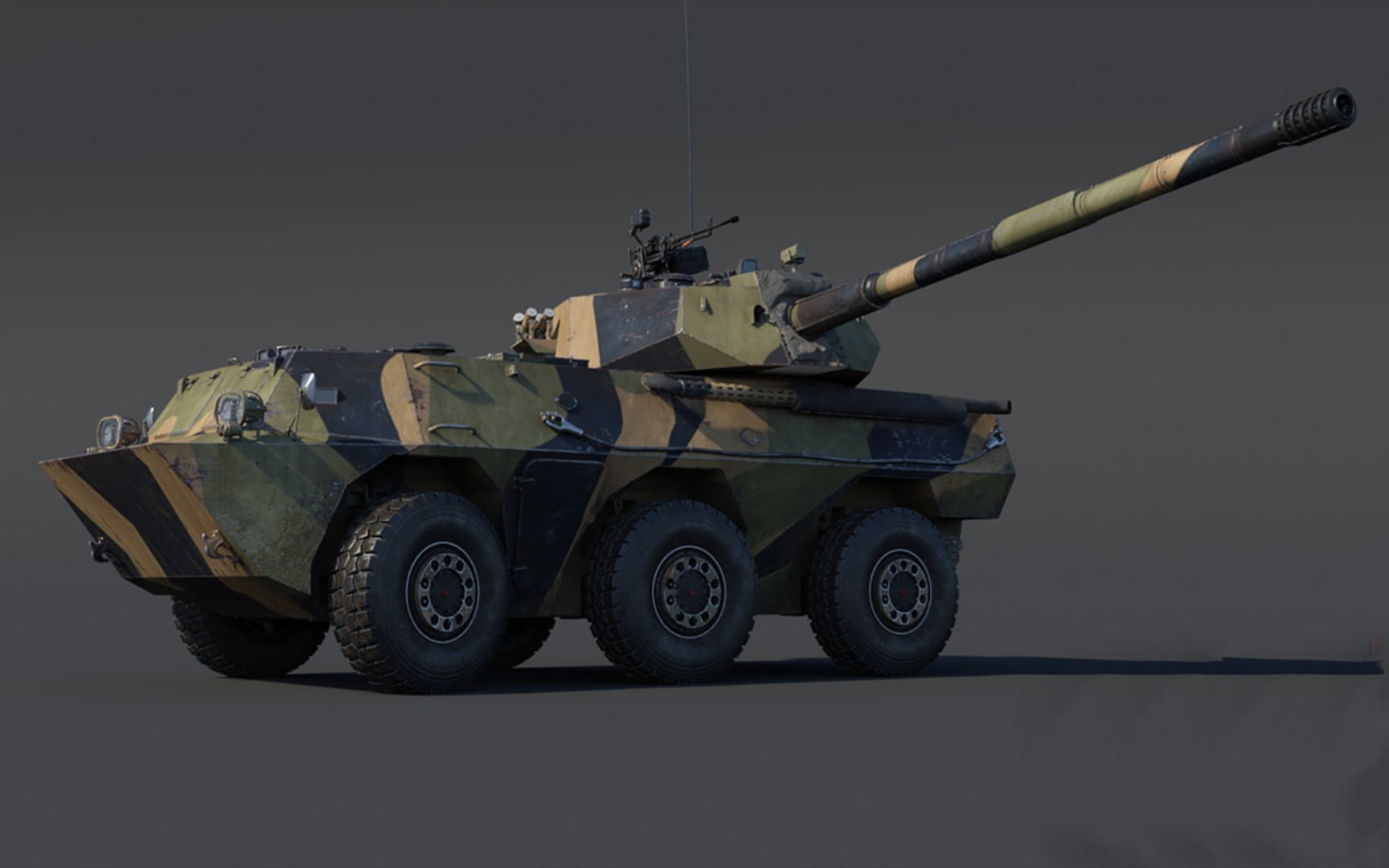 共和国突击车中国ptl02式轮式突击炮演示装甲纷争决定版开坦克的雪风