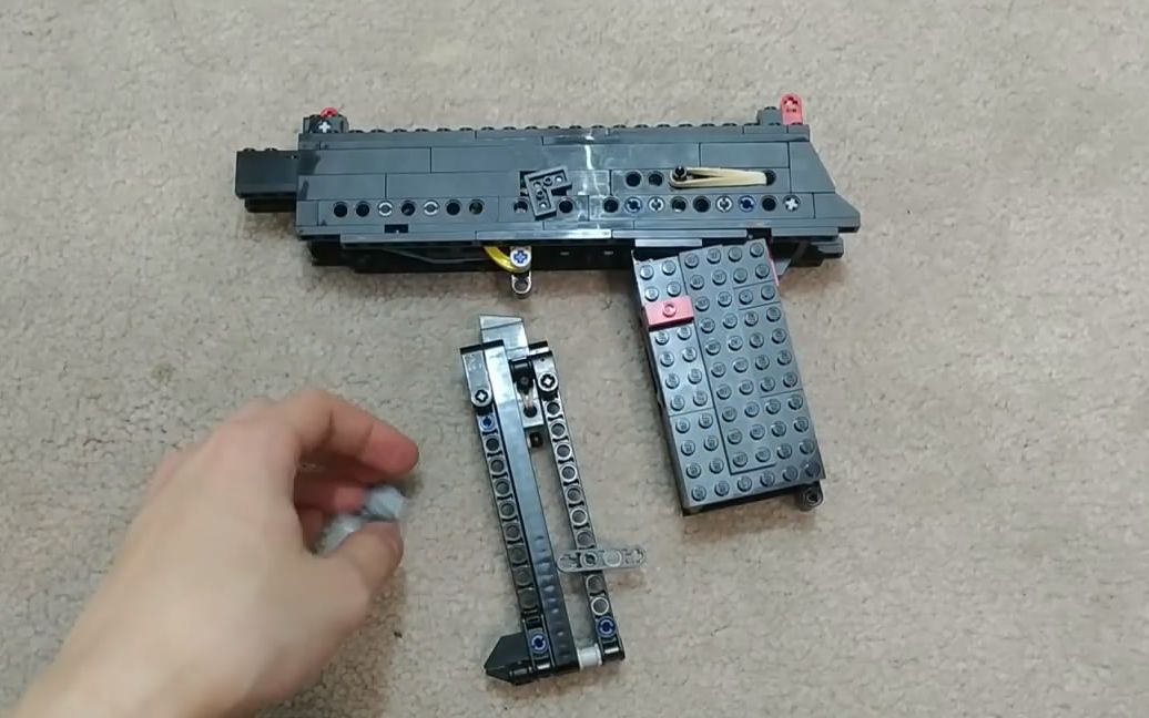 转乐高legotac45半自动发射手枪附教程