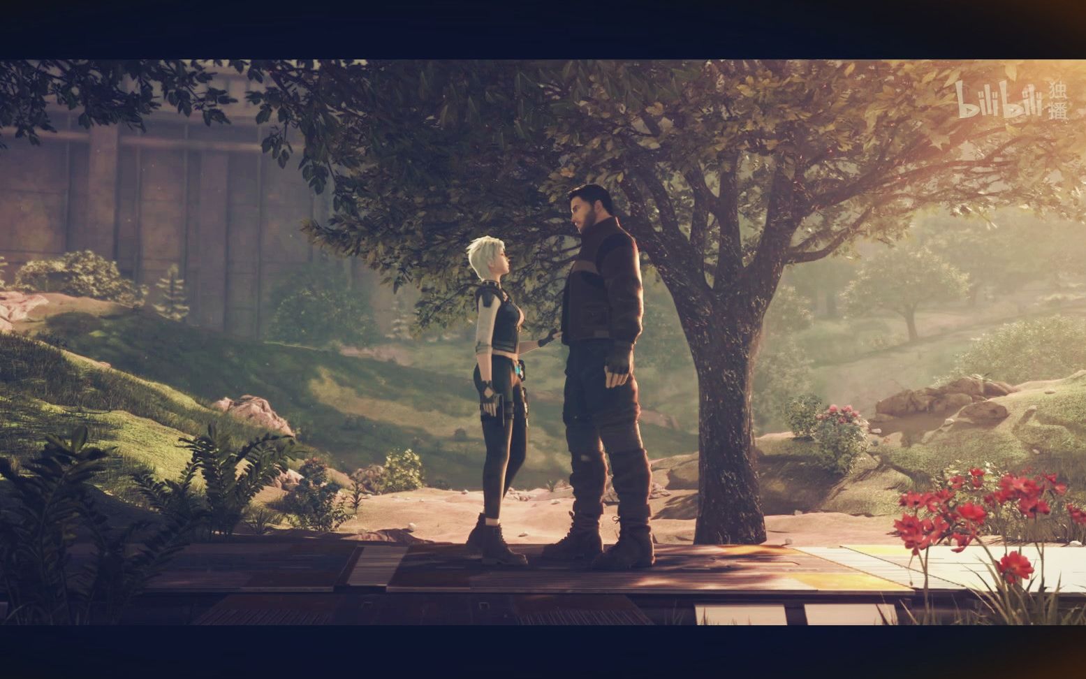 【灵笼】马克队长和冉冰最后起争执(高分国产动画番剧配音)