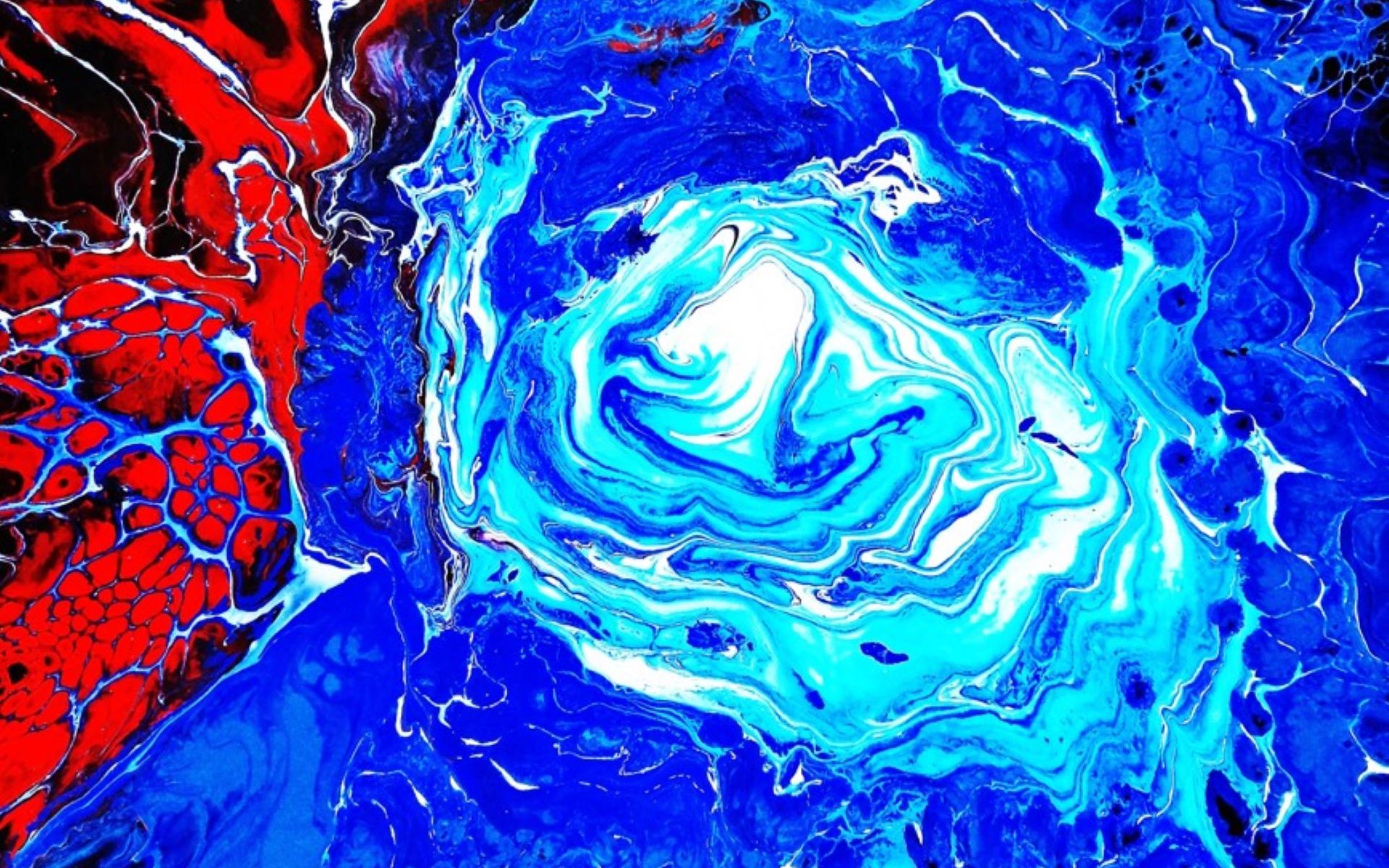 【流体艺术】高饱和色彩艺术|小众美学带来的强烈视觉冲击