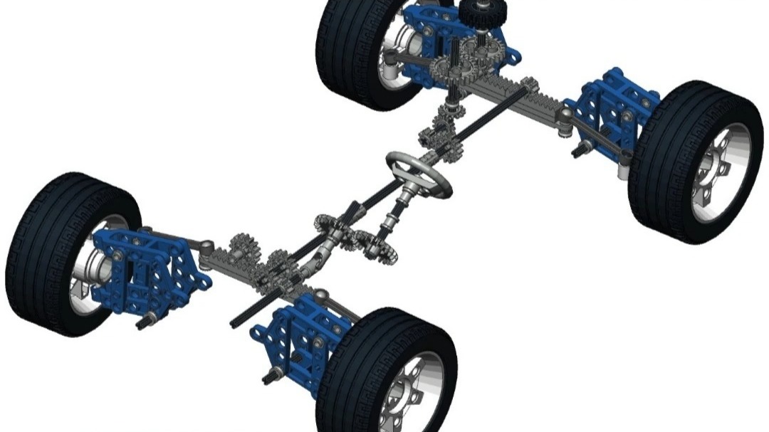 阿克曼几何:汽车前轮转向角差异的"数学密码"