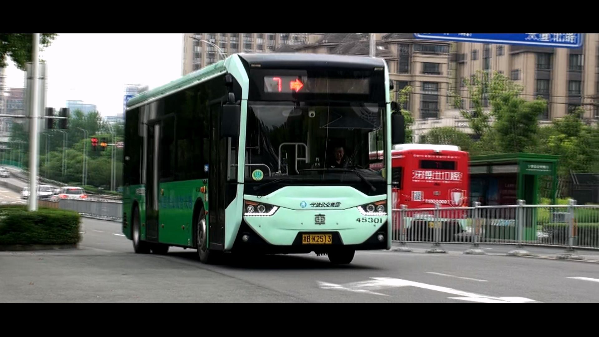 浙江宁波公交 7路 浙bk2513