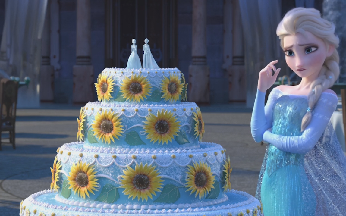 冰雪奇缘艾莎混剪祝艾莎女王冬至生日快乐neverenough