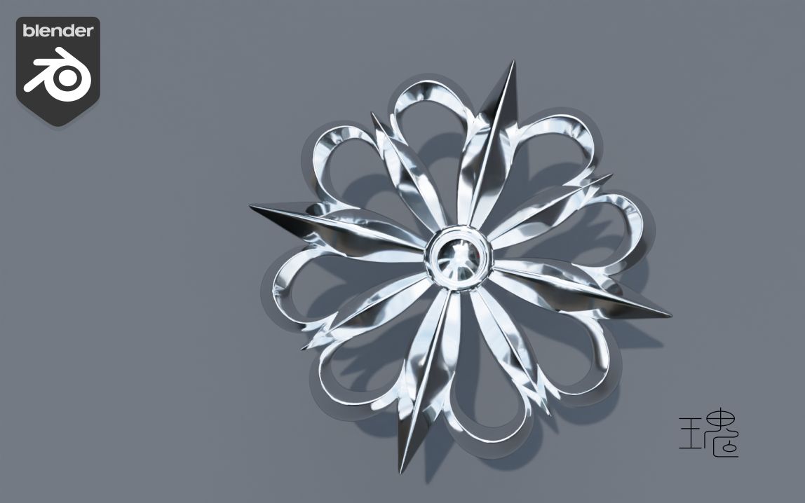 Blender珠宝3D建模主题教学087:哥德式零件/Blender Jewelry Design & 3D Modeling Tutorial 087 #Bl哔哩哔哩bilibili