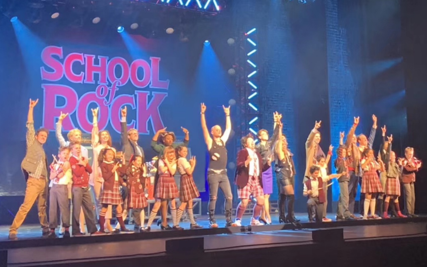 [图]音乐剧《School of Rock 摇滚学校》20190226晚场