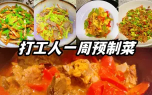 Download Video: 【一周备餐】自制预制菜……我后悔了……后悔没有早点开始