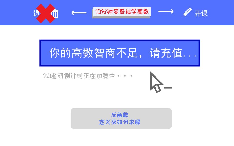 4反函数(定义及求解)哔哩哔哩bilibili