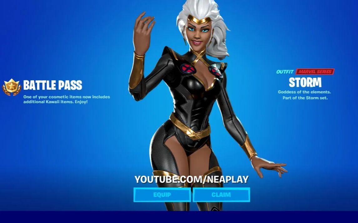 【neaplay/堡垒之夜】暴风女性感样式?