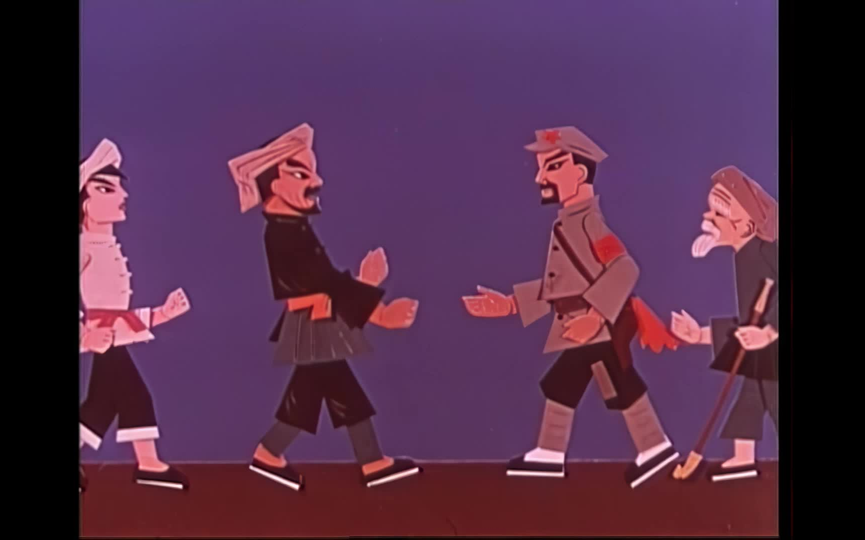 【1080p/国产动画】红军桥 上美影(1964)