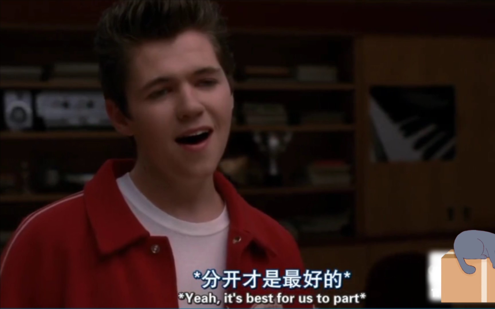 [图]【中英字幕】【Glee 欢乐合唱团】《Take Care Of Yourself》S03E04