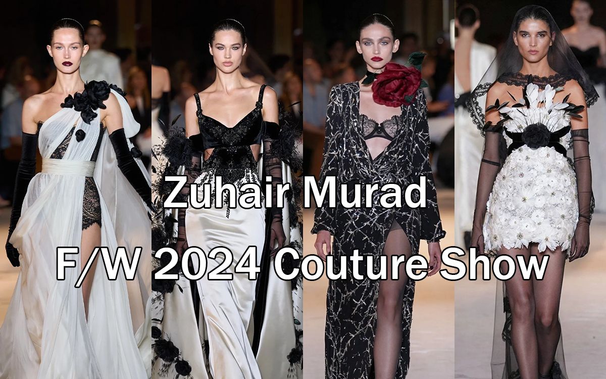 [图]罪恶晚香玉 冬夜的香气 危险又迷人的ZUHAIR MURAD2023秋冬高级定制