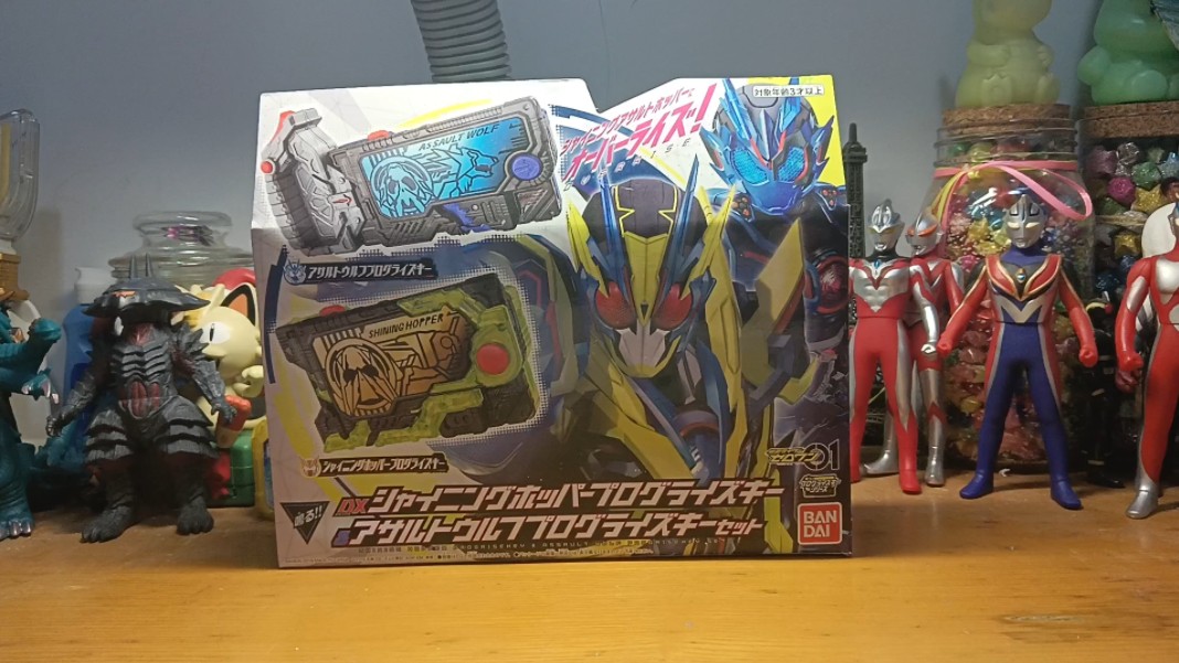 假面骑士01系列 闪耀蝗虫&突击野狼密钥