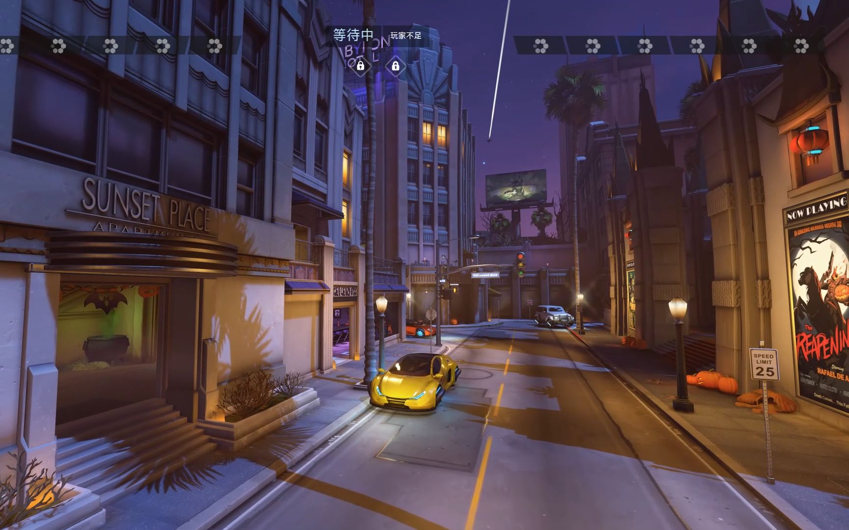 来看看守望先锋最高画质下的万圣节好莱坞是什么样子吧