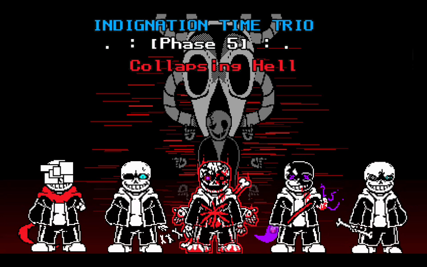 Indignation Time trio Phase 5 [Collapsing Hell]《良作无人系列》哔哩哔哩bilibili