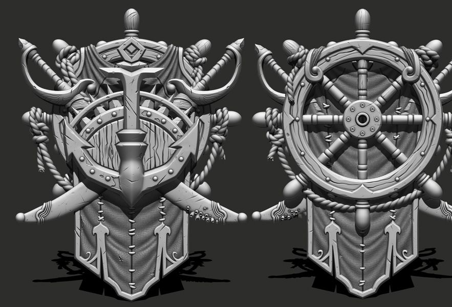 次世代场景基础十期《风格化小场景》-高模篇