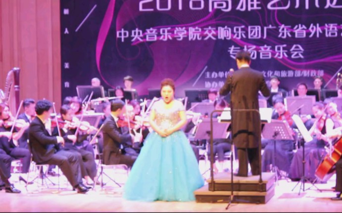 疑似花腔女高音郭飞演唱 夜后咏叹调 复仇的火焰 中央音乐学院交响乐团哔哩哔哩bilibili