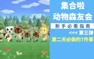 Download Video: 【《动物之森》新手指南 】第3弹 第二天必做的7件事