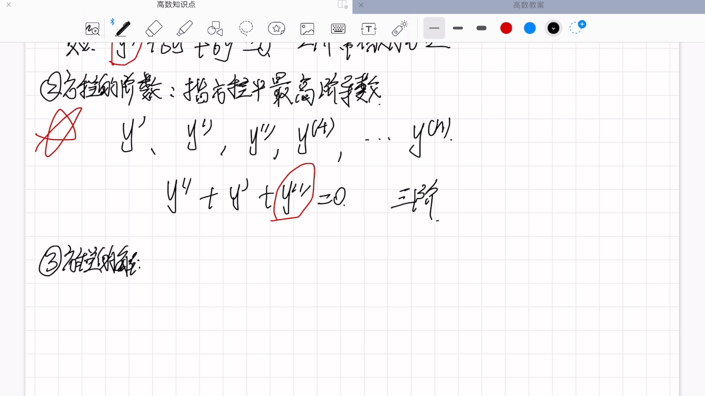 微分方程阶数判断(1)哔哩哔哩bilibili