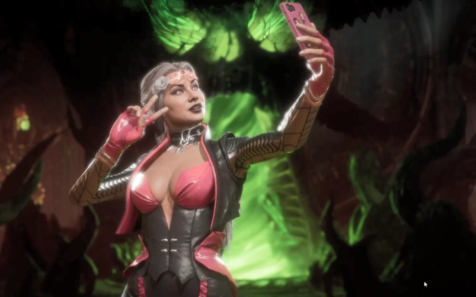 爱拍本性,真人快打女角色自拍合集(凯西友谊终结)