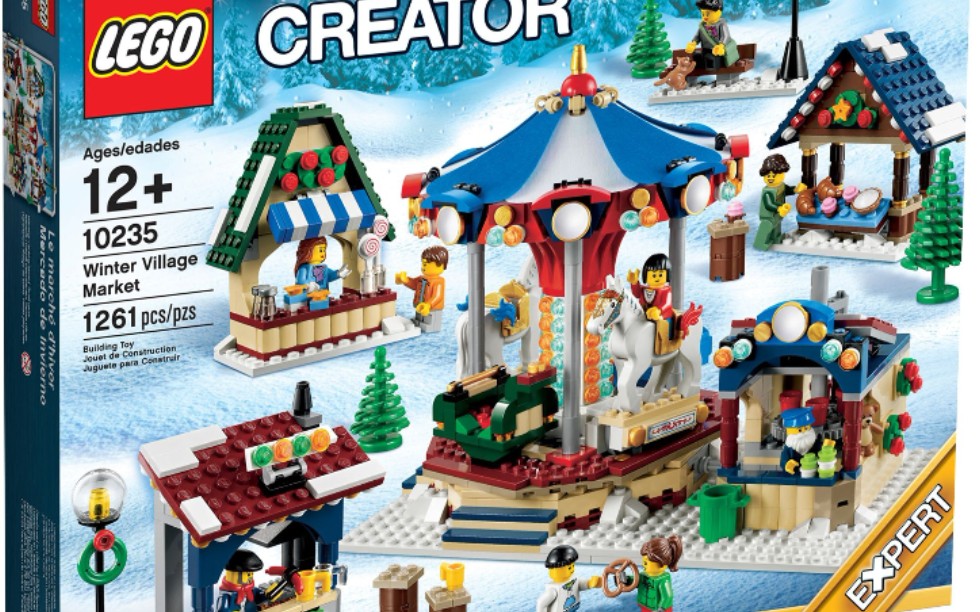 乐高 创意百变高手 10235 冬季村庄市场 速组评测