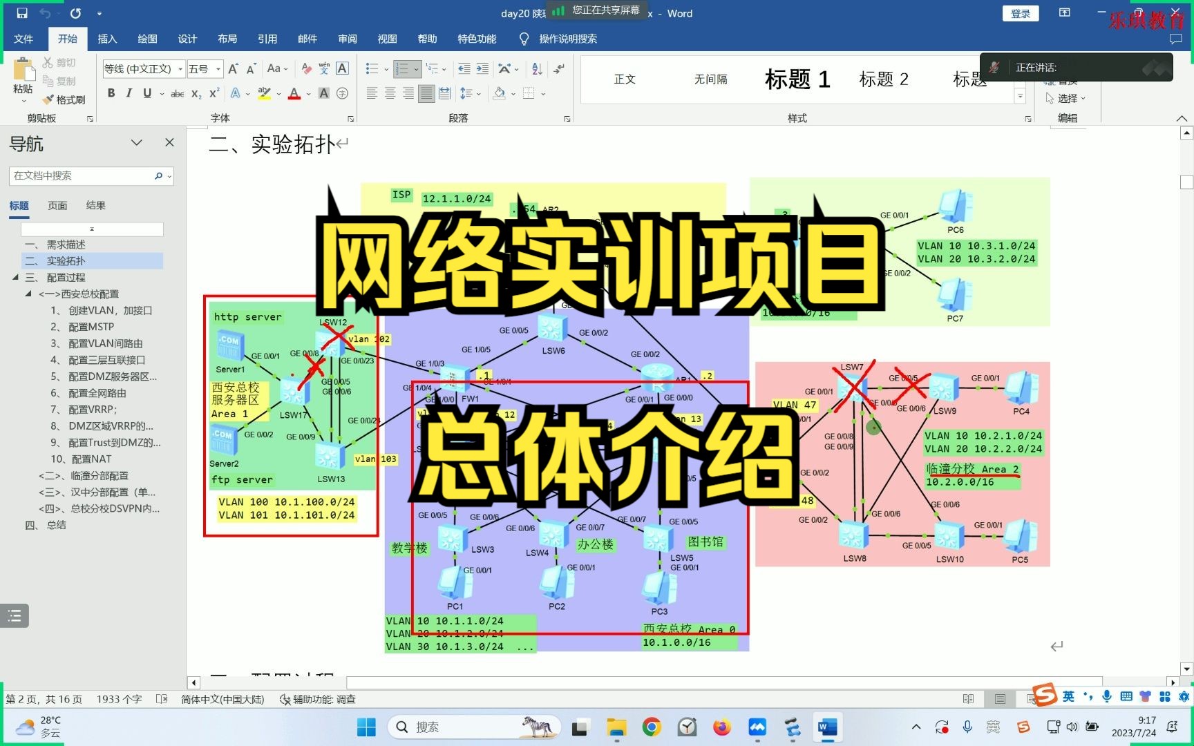 0 网络实训项目总体介绍哔哩哔哩bilibili