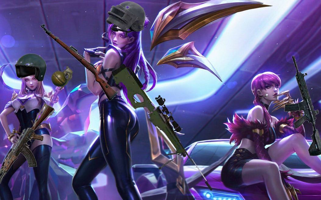 【枪声音乐】英雄联盟kda《popstars》_哔哩哔哩_bilibili