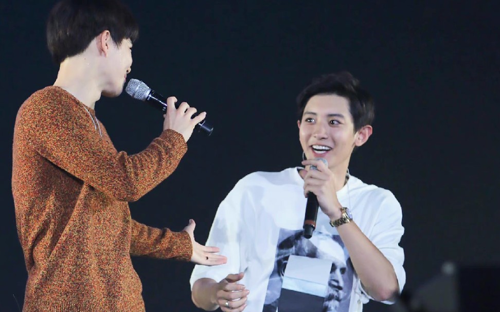 【朴灿烈/金俊勉】"老婆~""www~"最后是没默契的两个人在一起哈哈哈