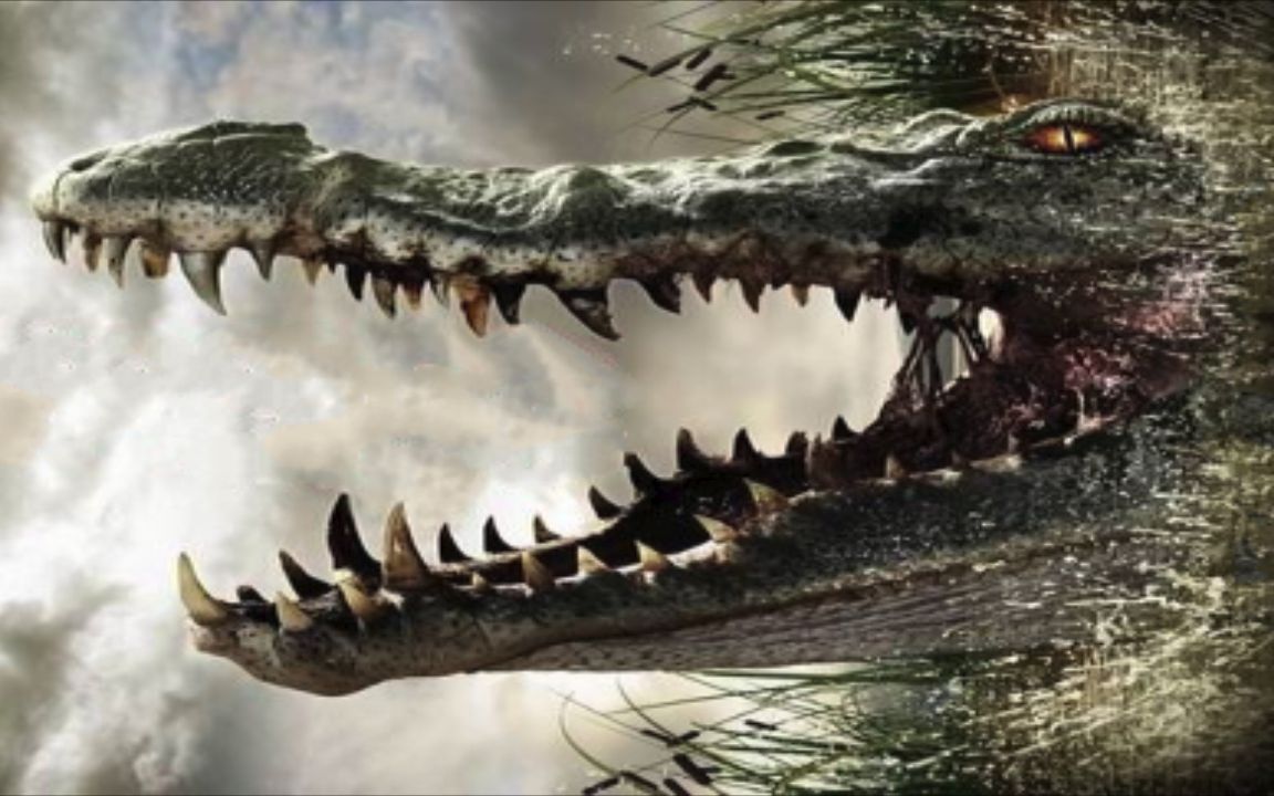 【怪咖】小伙探险遇到变异怪物,原来是史前鳄鱼的杂交物种,几分钟后看