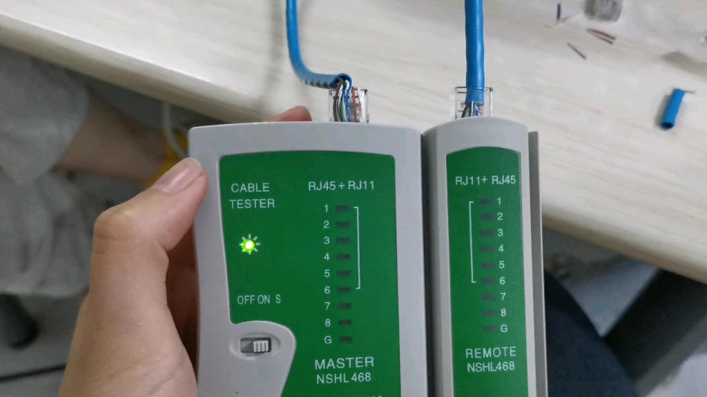 双绞线制作一次性成功