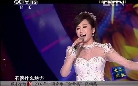 [图][光荣绽放-新十大女高音歌唱家演唱会]《我的深情为你守候》金婷婷