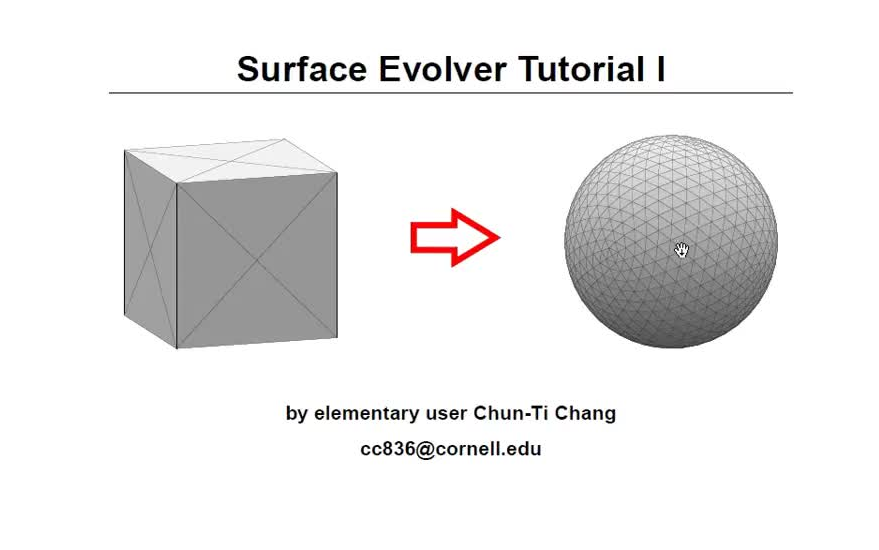 Surface Evolver Tutorial哔哩哔哩bilibili