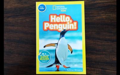 [图]Hello,Penguin!你好企鹅 国家地理儿童版 动物杂志 儿童英文启蒙绘本