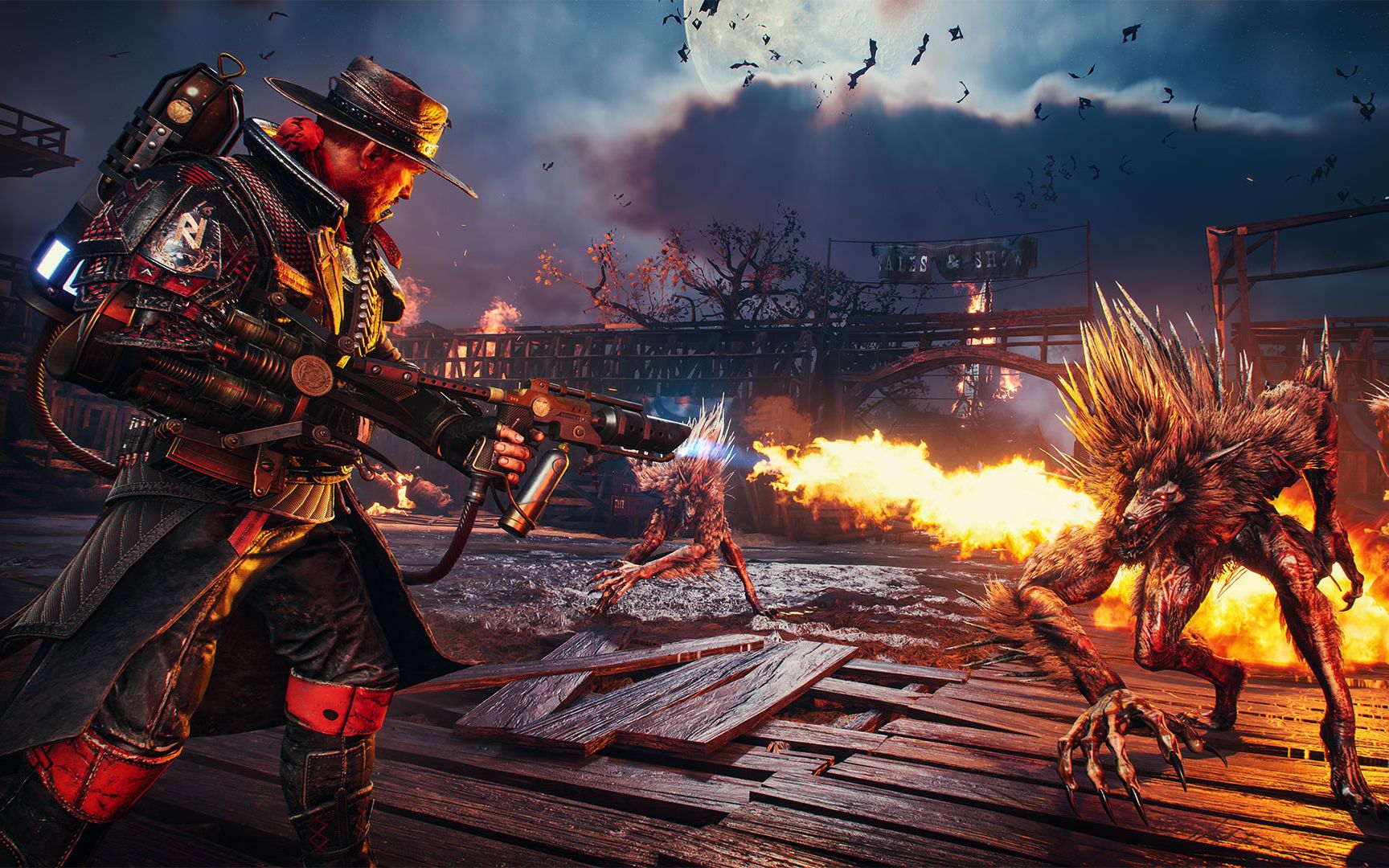 越臂视角动作爽游《暗邪西部》困难模式流程解说 第十期