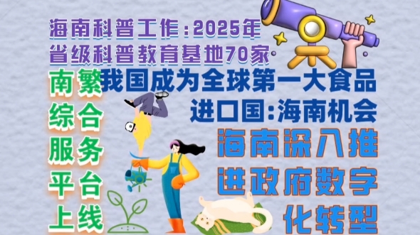 [图]海南自贸港2023年11月9日政策商务机遇简报