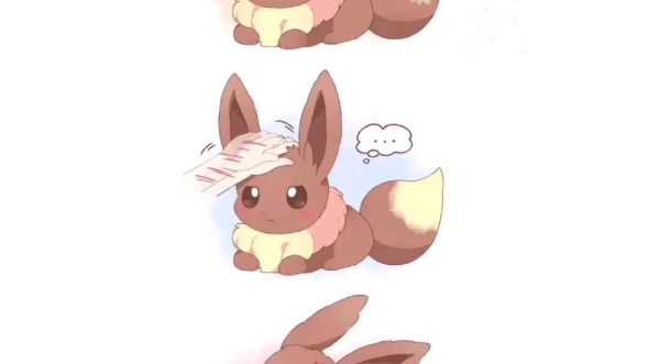 你觉得这个伊布小队可爱吗?