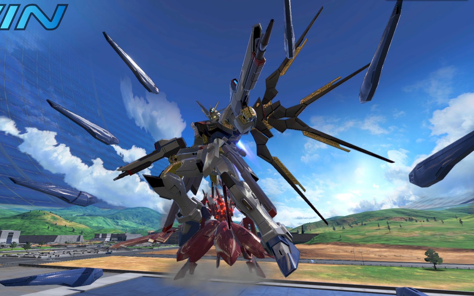 【exvs2】最强最帅强袭自由 久违打出6win