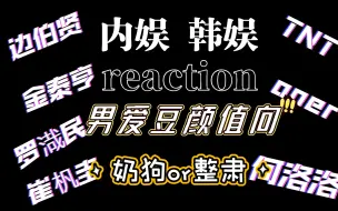 下载视频: 【reaction】来看内娱人跟韩娱人颜值取向！