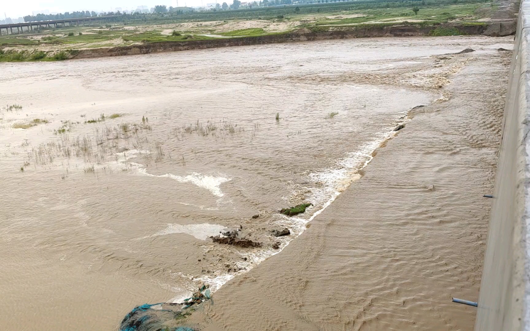 2023年7月邢台暴雨后七里河、大沙河实拍哔哩哔哩bilibili