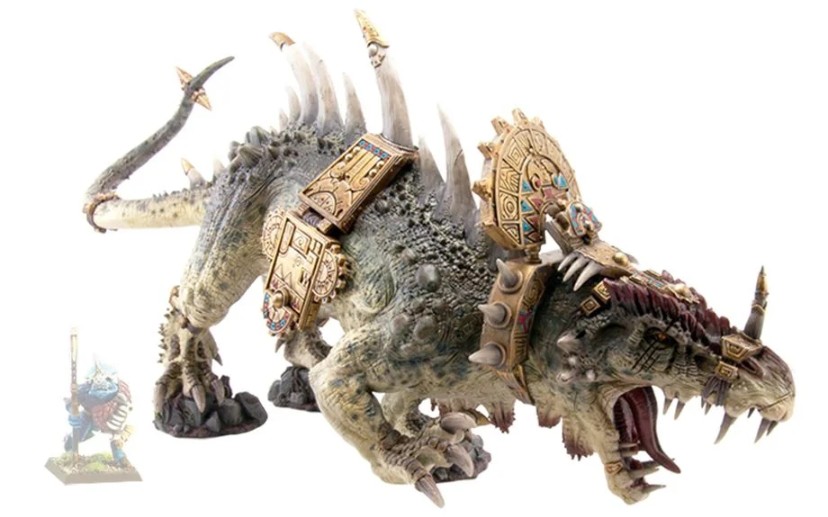 战锤fw【forge world】蜥蜴人恐蜥开箱辣!_哔哩哔哩_bilibili