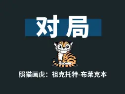 下载视频: 国际象棋经典对局：照猫画虎，祖克托特-布莱克本