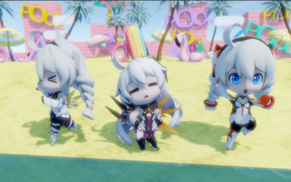 崩坏3mmd女王和草履虫