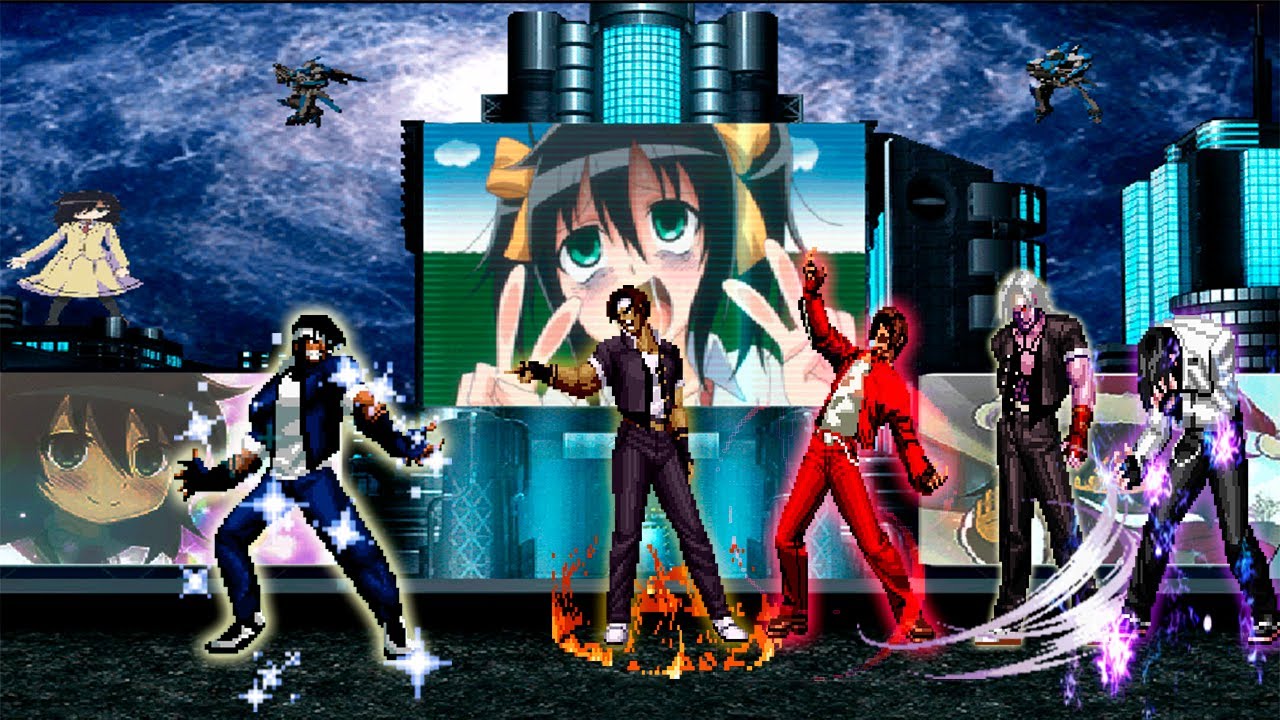 拳皇mugen:真吾大师vs草薙京队,防御高伤害高的真吾是怎样的?